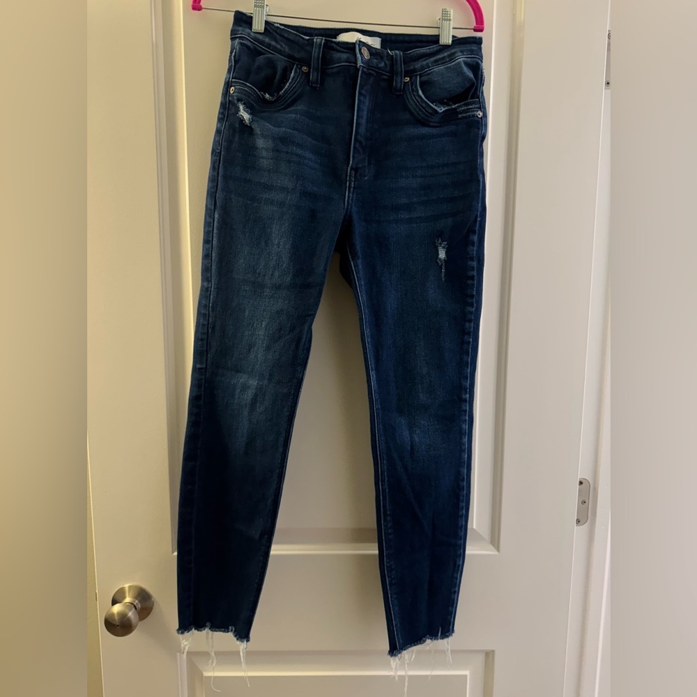 Kancan Dark wash skinny jeans 
Size 9